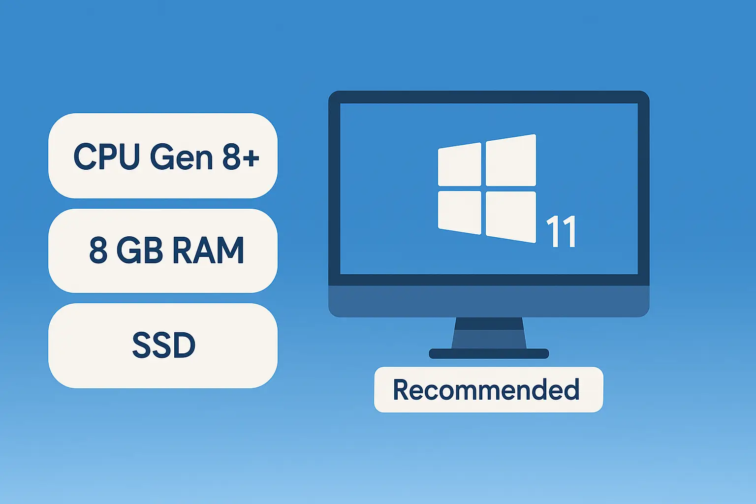 Máy tính cấu hình yếu nên tiếp tục dùng Windows 10 để ổn định hơn